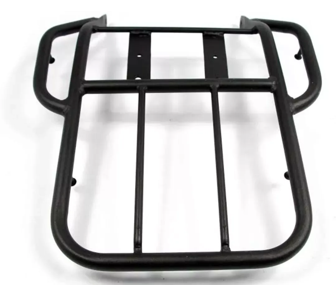 Achterdrager Peugeot Speedfight 1+2 Zwart Alleen drager is 5kg / Met extra steunen 93171 is 15kg	   