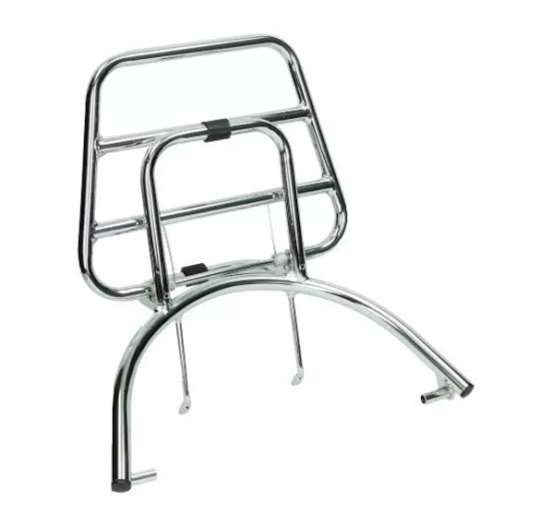 Achterdrager Sym Mio Chroom Inklapbaar 