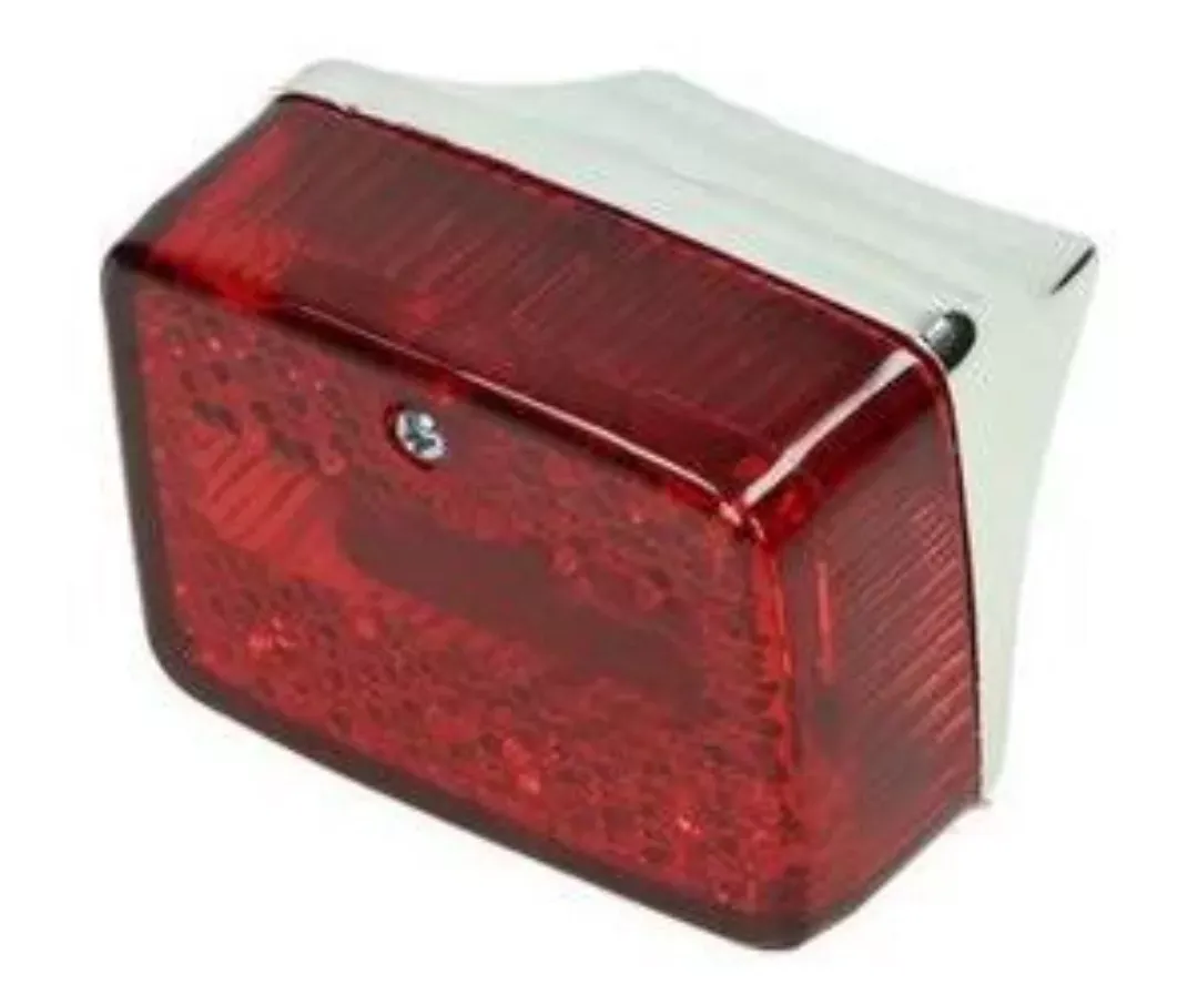 Achterlicht Puch Maxi Klein Model Chroom/Rood