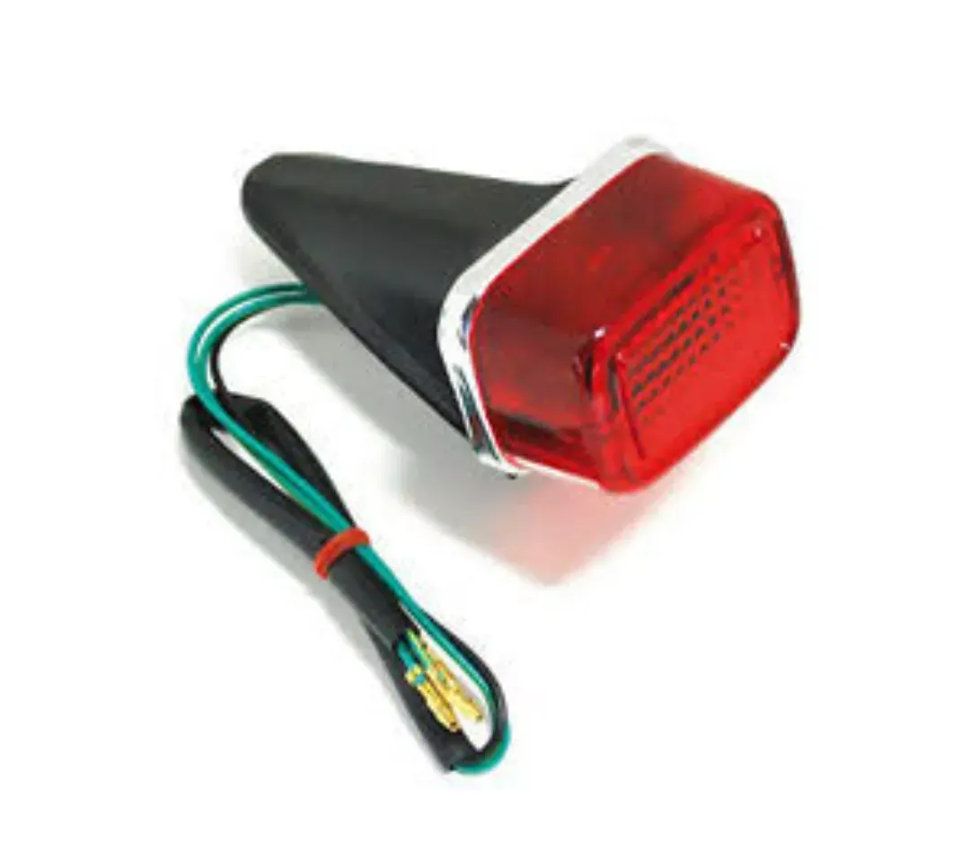 Achterlicht Universeel Enduro Klein Zwart Bay15D 12V 21/5W	