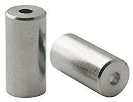 Kabelhoedje Elvedes ø4,3 - 5,7mm Messing Zilver (150 Stuks)