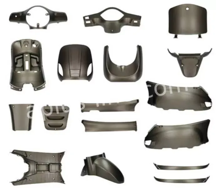 Kappenset China LX - Mat Grijs