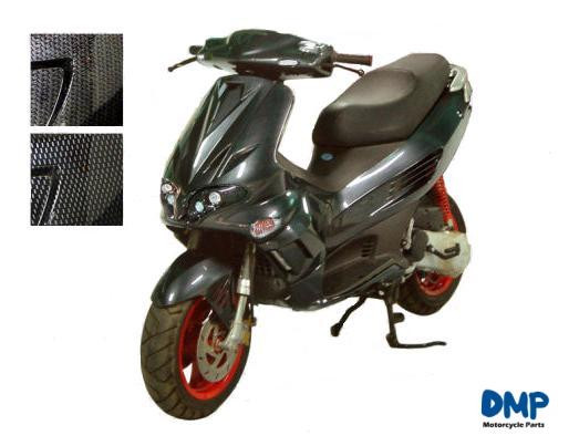 Kappenset Gilera Runner - Carbon - 12 delig