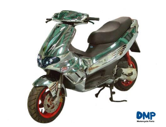 Kappenset Gilera Runner - Chroom - 12 delig