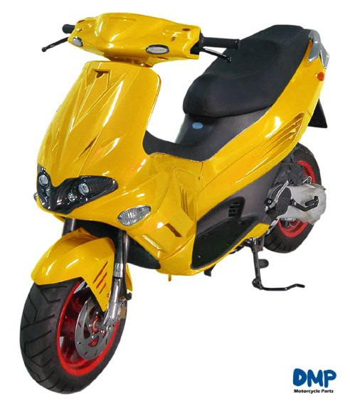 Kappenset Gilera Runner - Geel - 12 delig