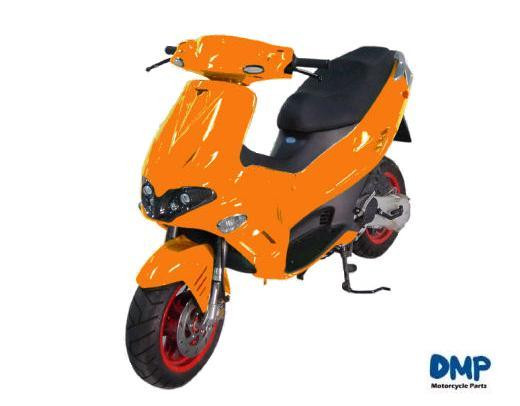 Kappenset Gilera Runner - Orange - 12 delig