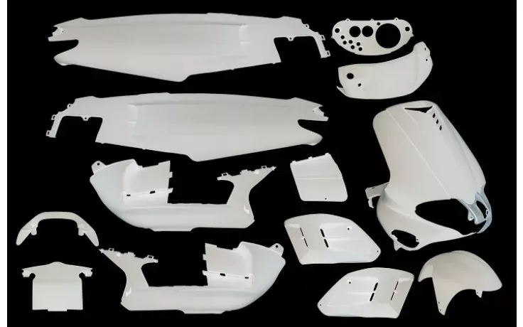 Kappenset Gilera Runner - Wit Glans (15 delig)