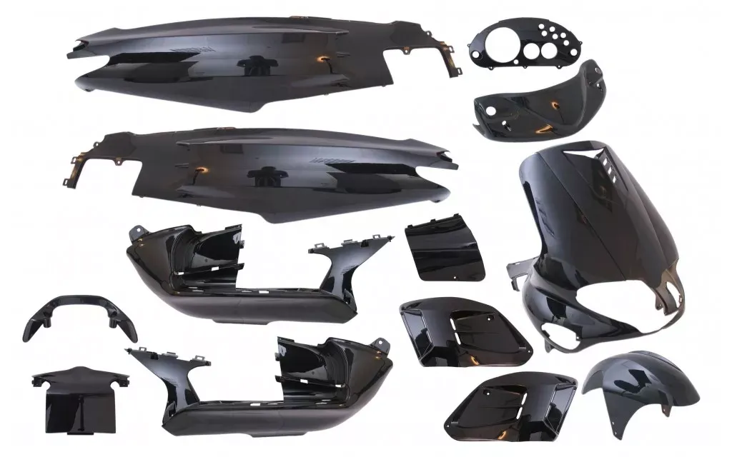 Kappenset Gilera Runner - Zwart Metallic 15 delig)