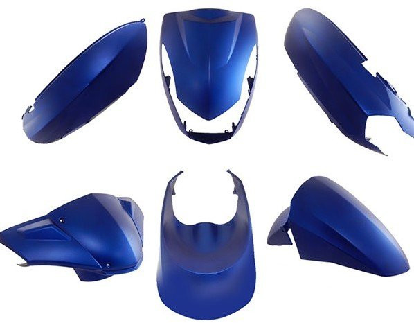 Kappenset Peugeot Kisbee mat Blauw (Euro 3)