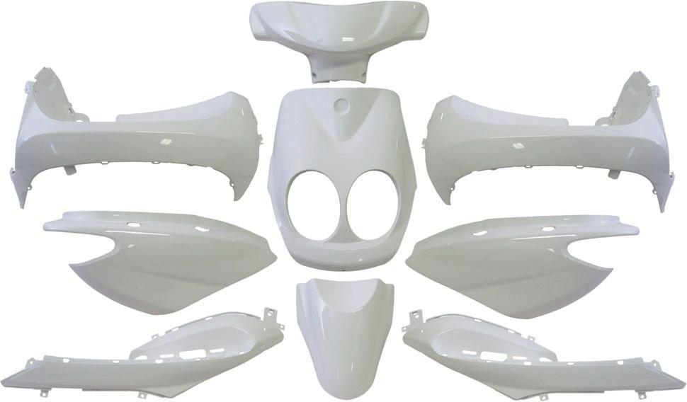 Kappenset Yamaha Neo's 4-takt - Wit (bj 2008 t/m 2010)