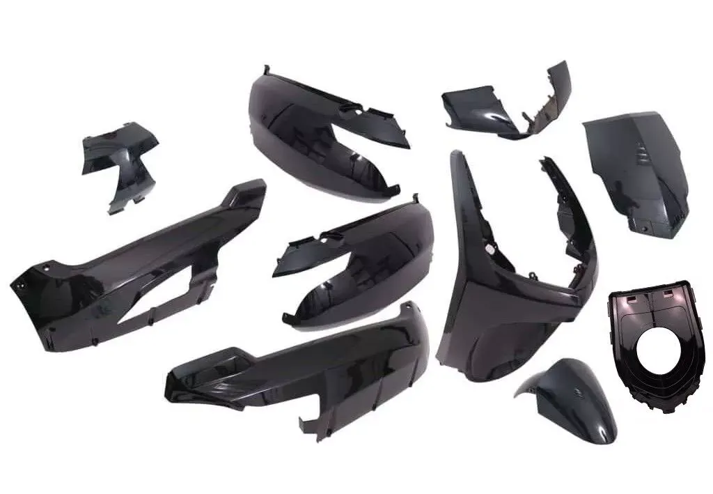 Kappenset Peugeot New Vivacity 2-takt en 4-takt - Zwart