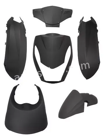 Kappenset Peugeot Kisbee mat zwart (Euro 2/ Euro 3)