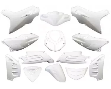 Kappenset Peugeot Speedfight Mat wit