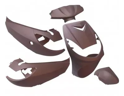 Kappenset Peugeot Vivacity mat bruin