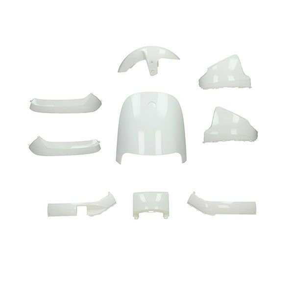 Kappenset voor Segway E110 / E125 - 9 delig - Wit (glans)