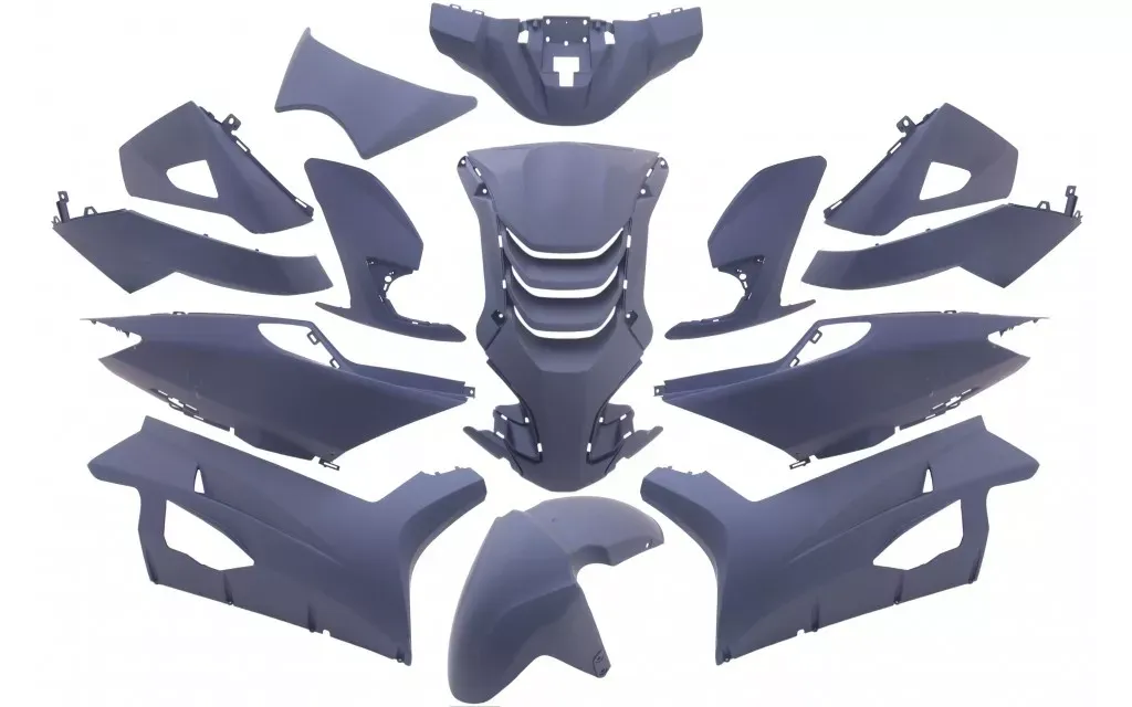 Kappenset Peugeot Speedfight 4 - Mat donkerblauw