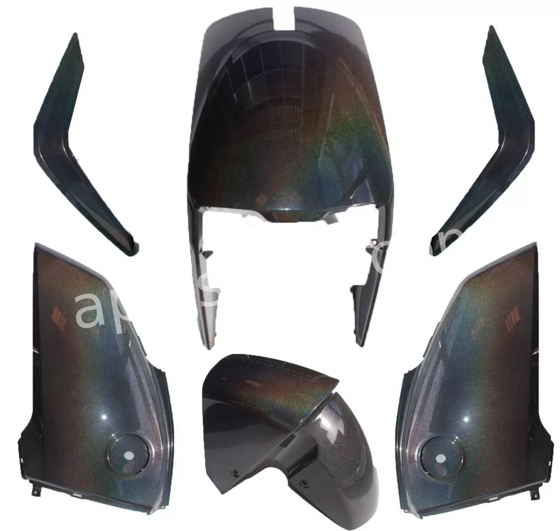 Kappenset voor Super Soco Cux - Cameleon Grijs