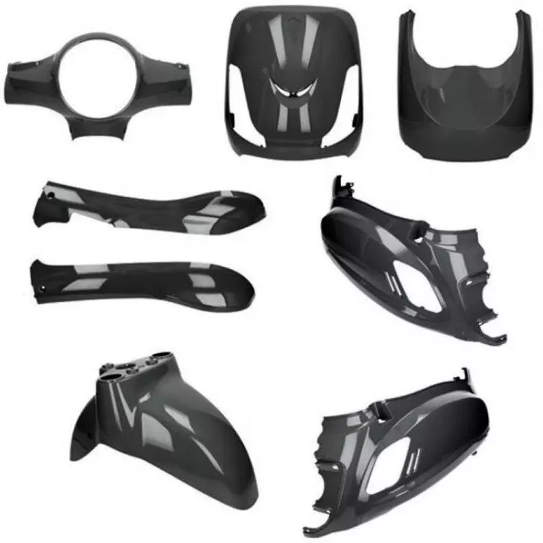 Kappenset Sym Fiddle 2 - Antraciet grijs