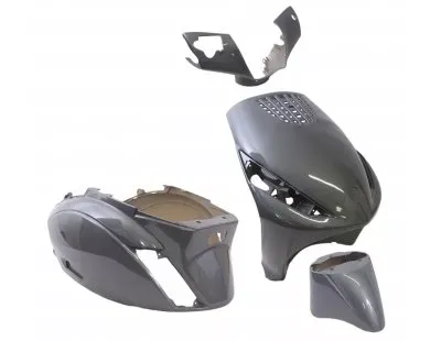 Kappenset Piaggio Zip 4 delig antraciet