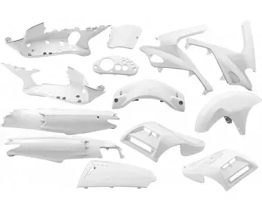 Kappenset Gilera runner 13delig wit