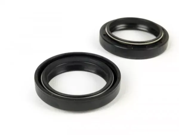 Keerring Set 35x47x7,5/10mm  OEM Kwaliteit  Gebruikt Voor Voorvork Aprilia Leonardo 125/150 (Zd4mb)