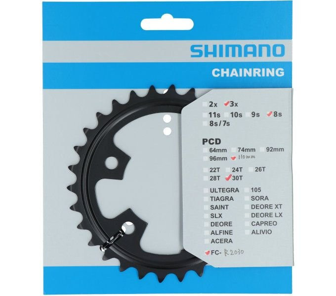 Kettingblad 30T Shimano Claris FC-R2030 7/8 Speed