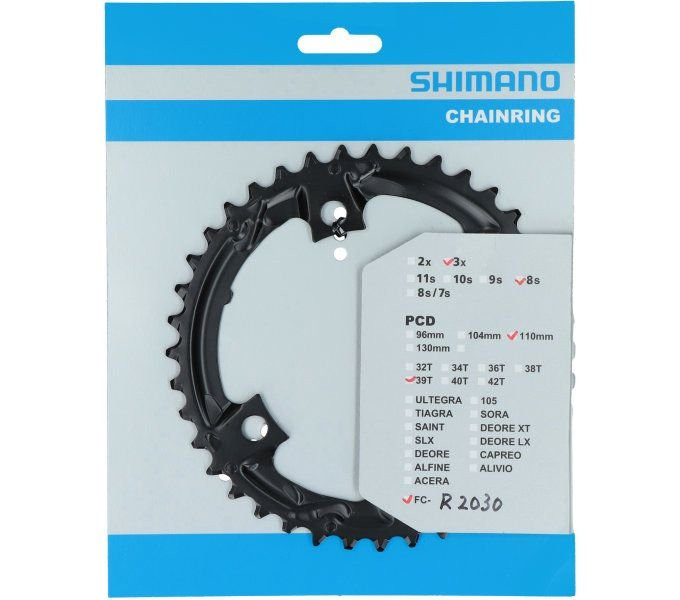 Kettingblad 39T Shimano Claris FC-R2030 7/8 Speed