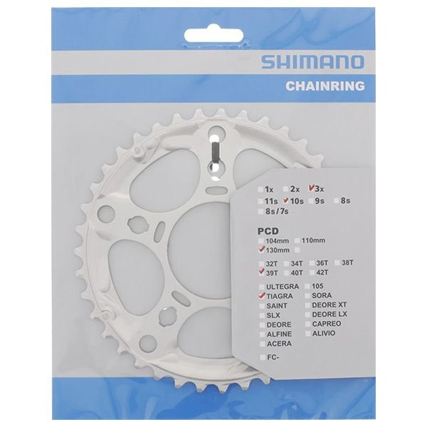 Kettingblad 39T Shimano Tiagra FC-4603 39T-D Zilver