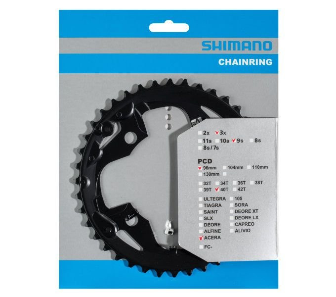 Kettingblad 40T Shimano Acera FC-M3000  9 Speed