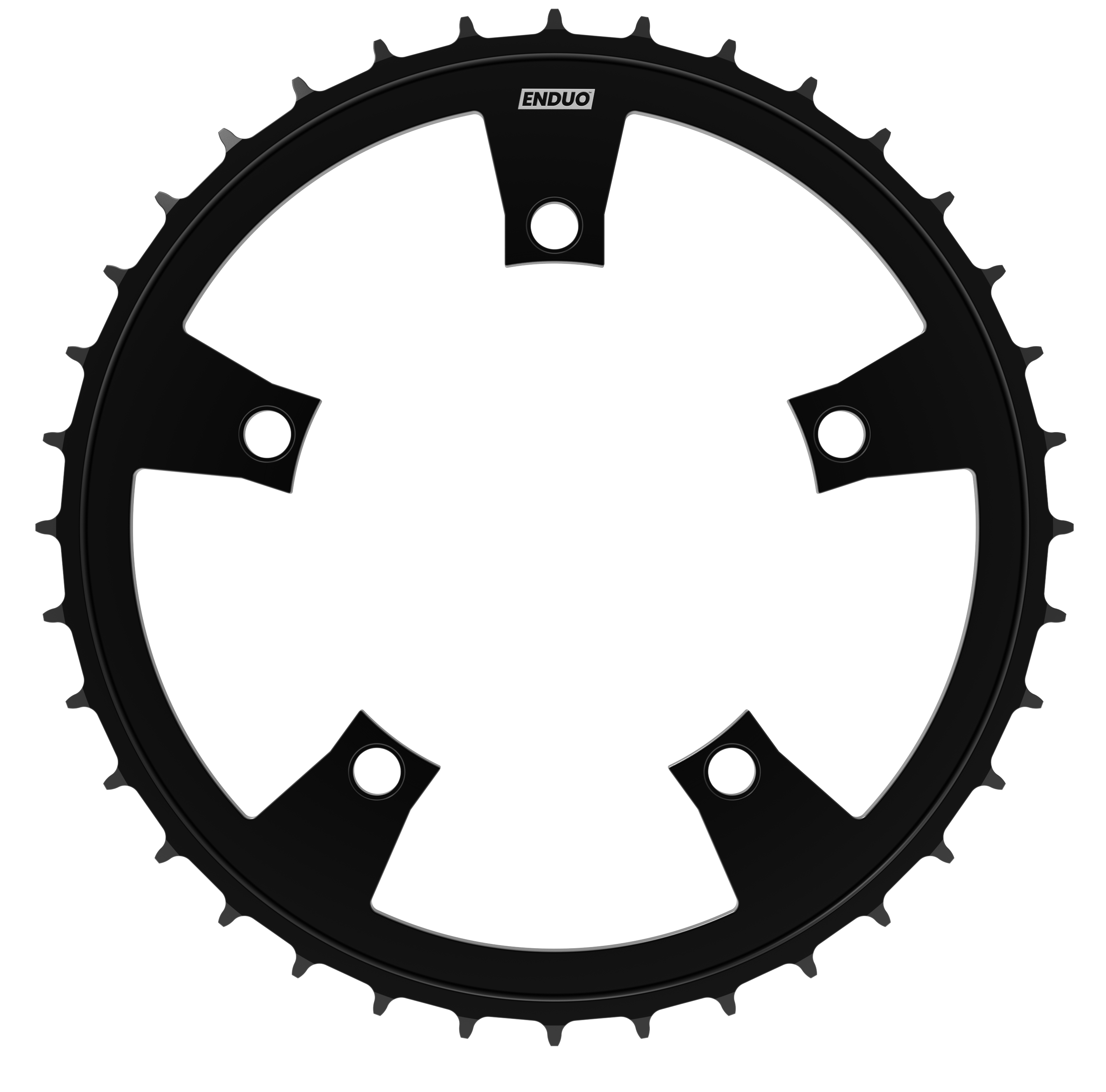 Kettingblad 54T Enduo Cargo 5-B 130-BCD Cl-46.7mm Zwart