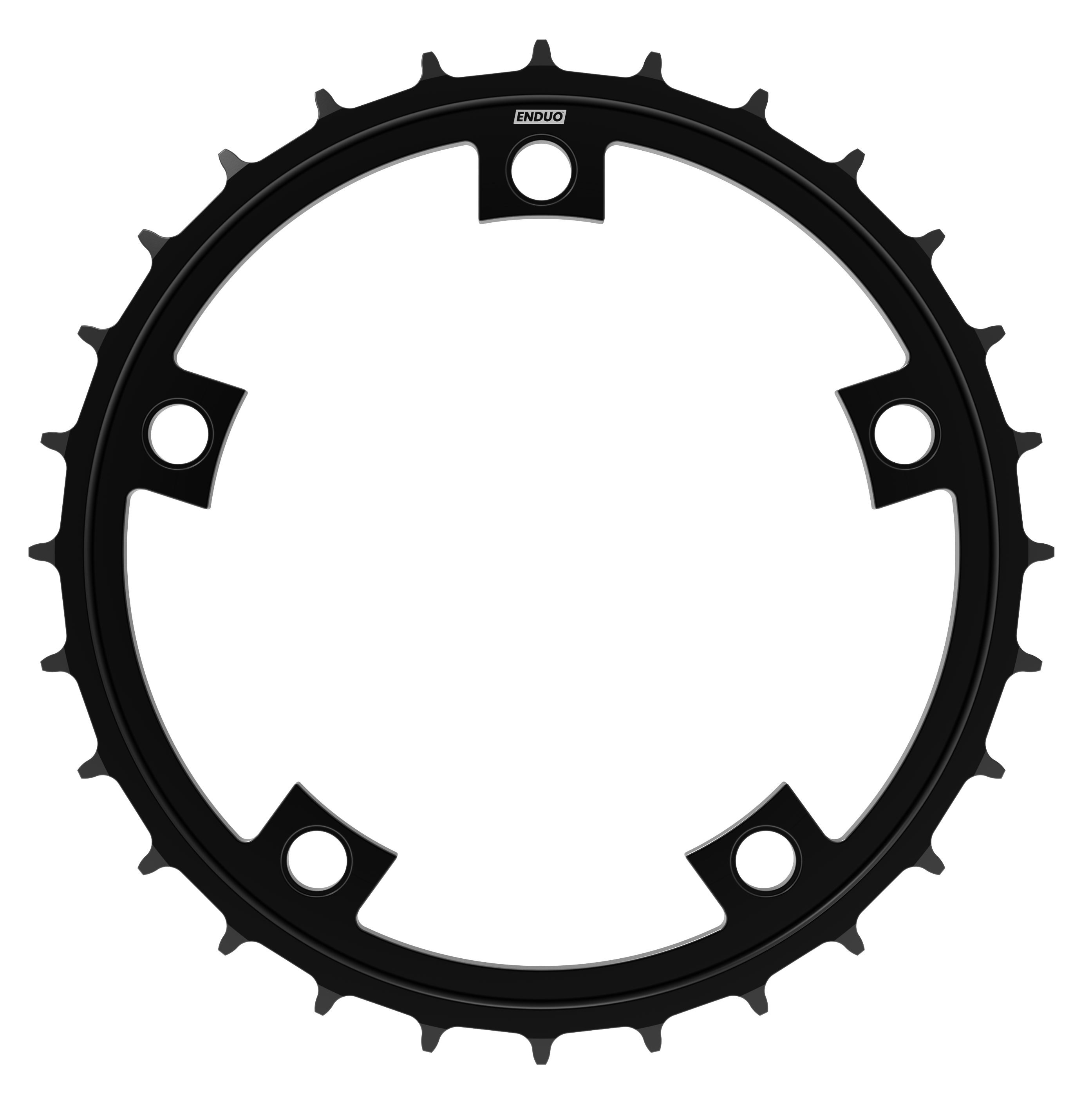 Kettingblad 56T Enduo Cargo 5-B 130-BCD Cl-46.7mm Zwart