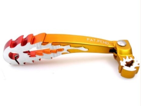 KickstartPedaal Minarelli scooters - Flame Goud/orange