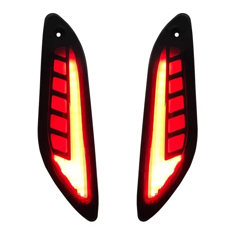 Knipperlichtset Vespa Sprint - Achterkant - Smoke