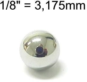 Kogels 1/8 Marabu 1A (Per Gros)