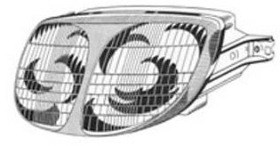 Koplamp Piaggio Typhoon