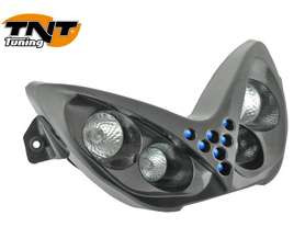 Koplamp - Quattro - Yamaha Aerox - Met blauwe led's