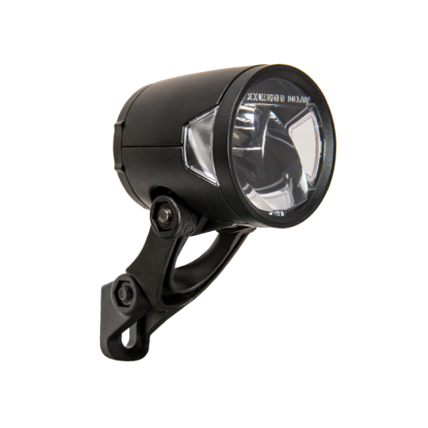 Koplamp Herrmans H-Black MR8 E 6-12 Volt met houder 180 lumen