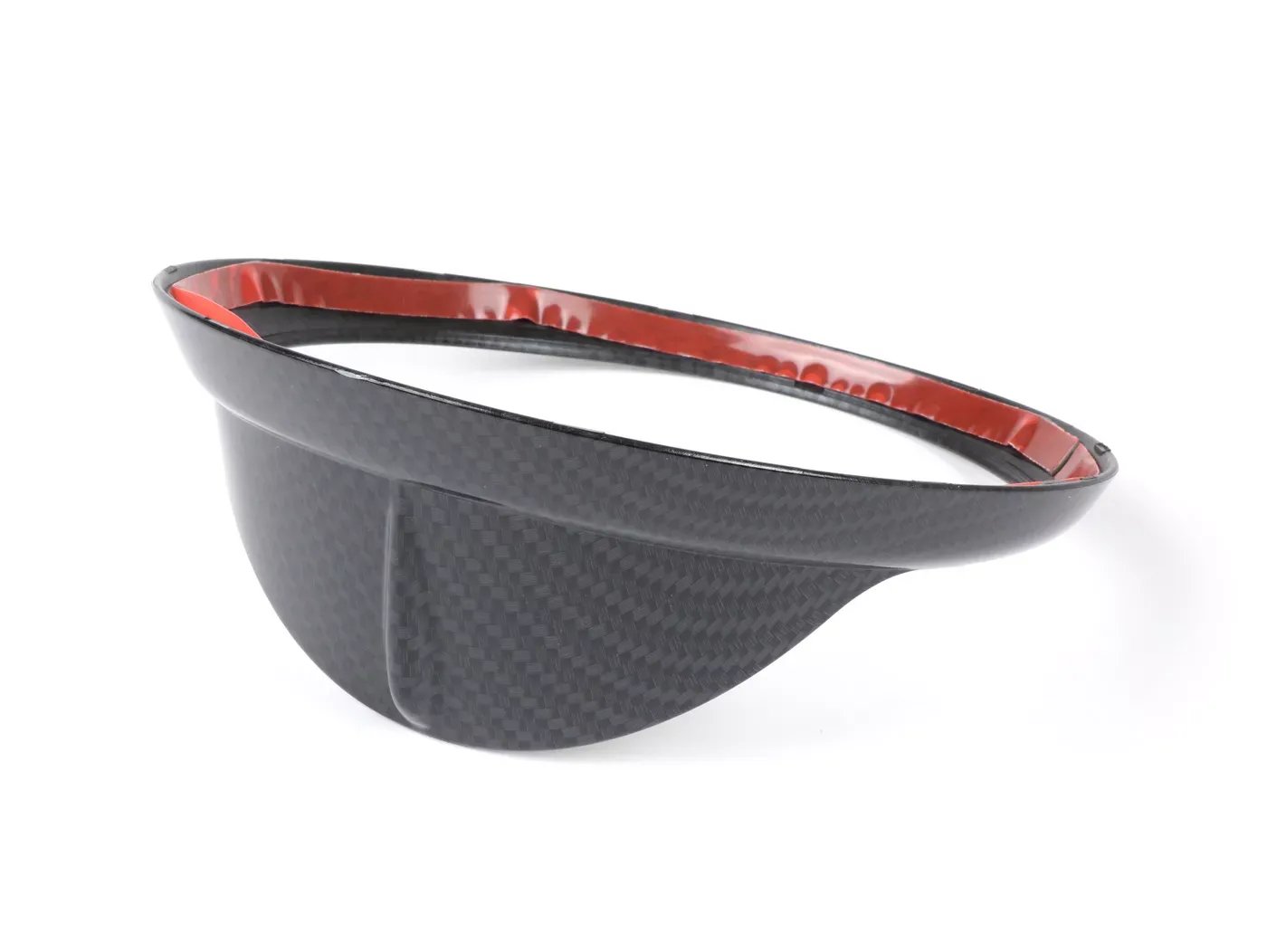 Koplamprand Met Vizier MOTO NOSTRA (-2018)- Vespa GT, GTL, GTS 125-300 GTS 125-300 Super Carbon Stijl