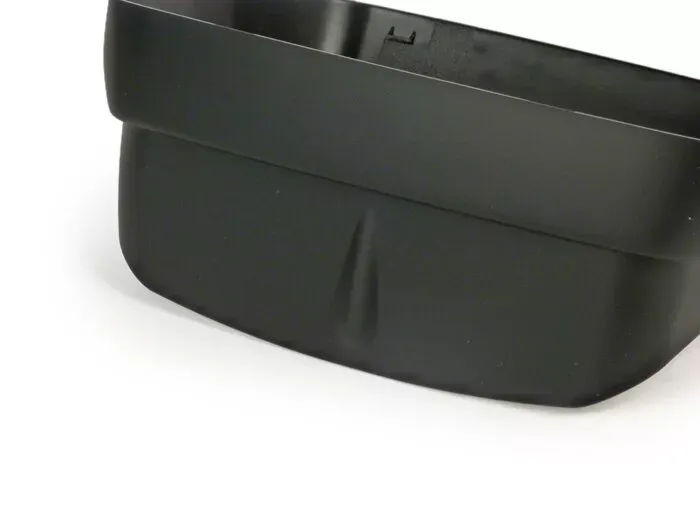 Koplamprand Met Vizier MOTO NOSTRA Vespa S50, S125, S150  Vlak Zwart