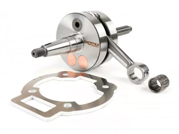 Krukas BGM Evolution 2 - 55mm / 110mm - Piaggio 125 / 180 2T ( met ophoogplaat)