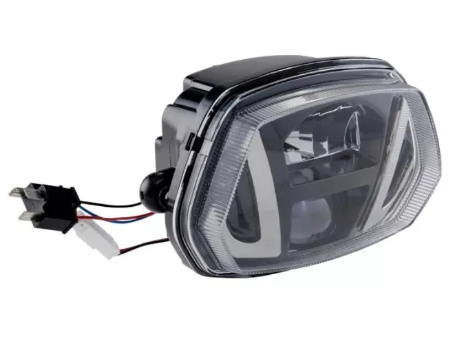 Koplamp Vespa Sprint - Black Edition (smoke)