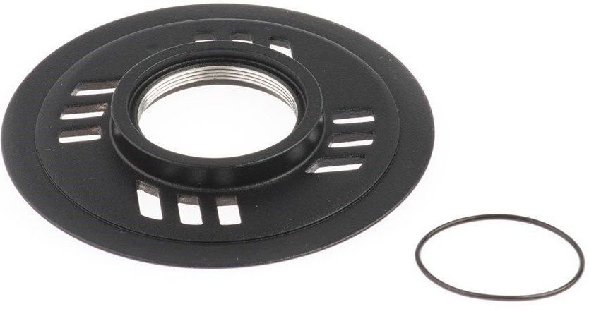 Lockring 20T Miranda alu Bosch2 3mm Offset Met Chainguard Zwart