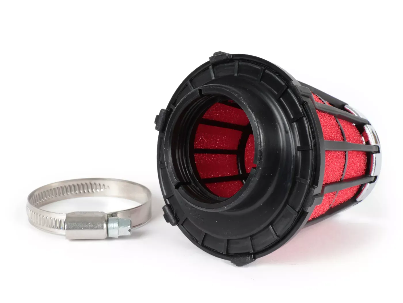 Luchtfilter Malossi e5  0掳, cs=40mm Rood Zwart Mikuni
