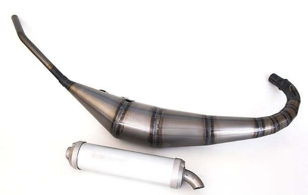 Uitlaat GP Mhr Derbi