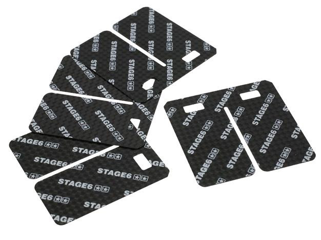 Membraan plaatjes - V-Force 3 - Carbon