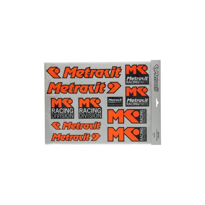 Metrakit stickerset - Fluor Geel