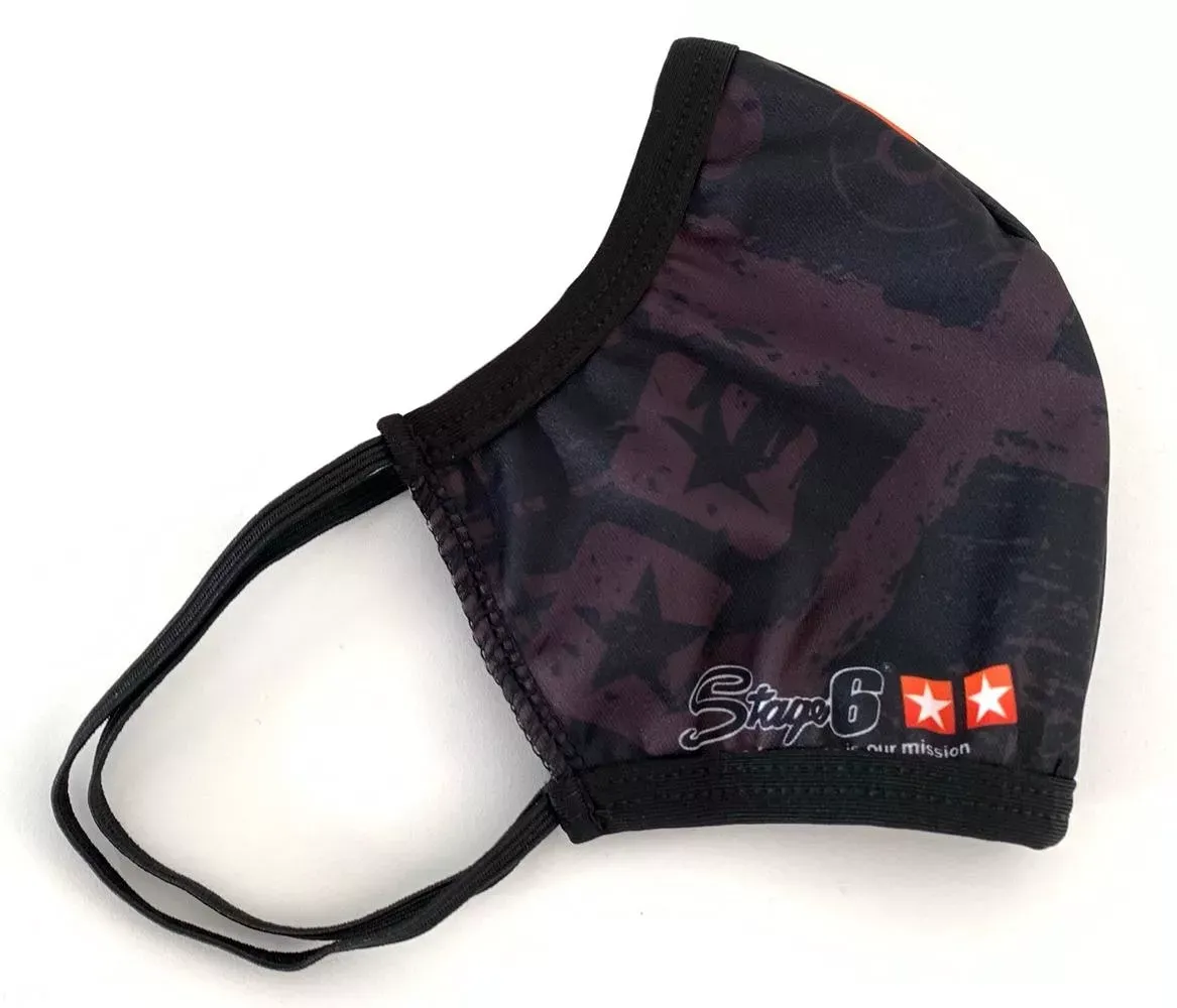 Mondkapje / Mondmasker - Stage 6 - Zwart