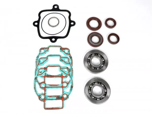 motorreparatieset  BGM pro fkm/viton庐 (resistent tegen e10/etahnol)  vespa 125cc/150cc 3 transferpoorten   piaggio 125 180 ccm ac/lc 2 takt