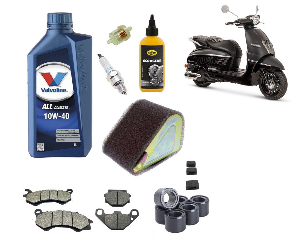 Groot Onderhoudspakket Peugeot Django 125 4T E3 2014-2017