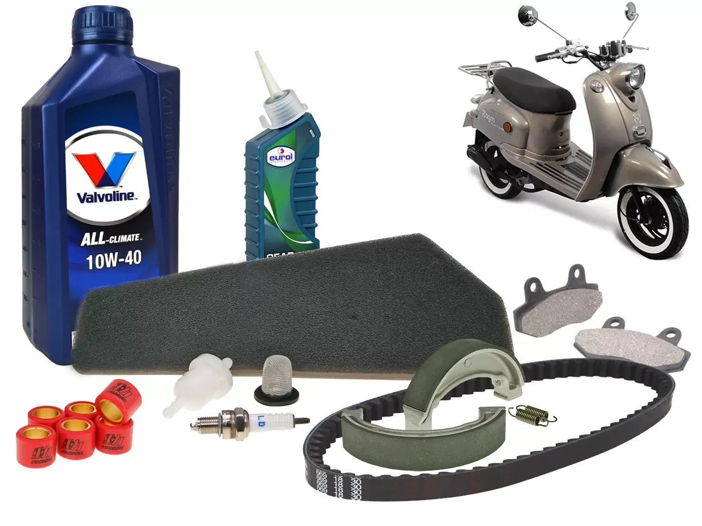 Groot Onderhoudspakket AGM Flash / New Flash / Santini San Remo model - Rond Filter